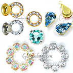 Swarovski Crystal Metal Set Rhinestones